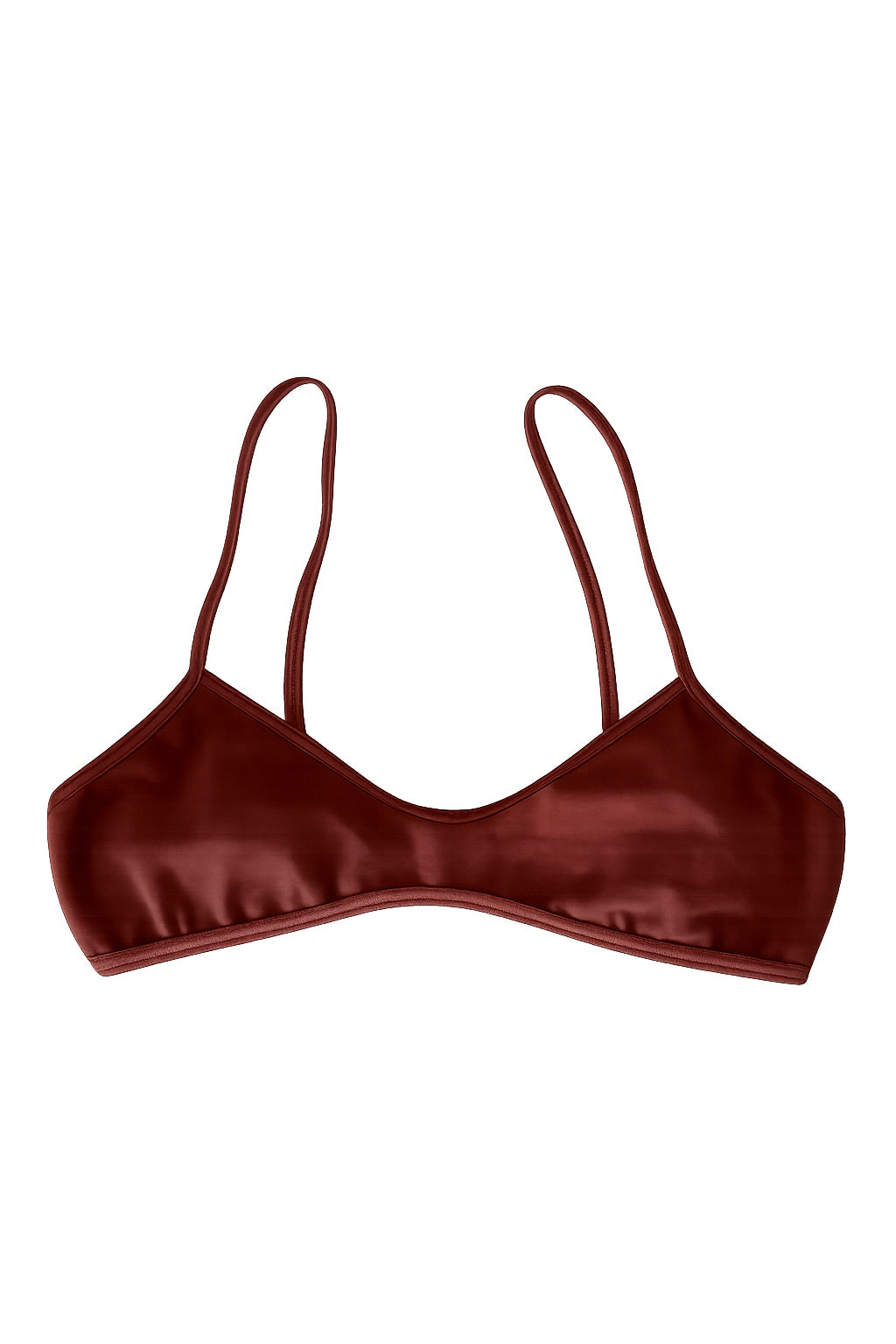 The Bralette in Cherry