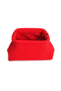The Bella Pouch — Cherry Spritz, open